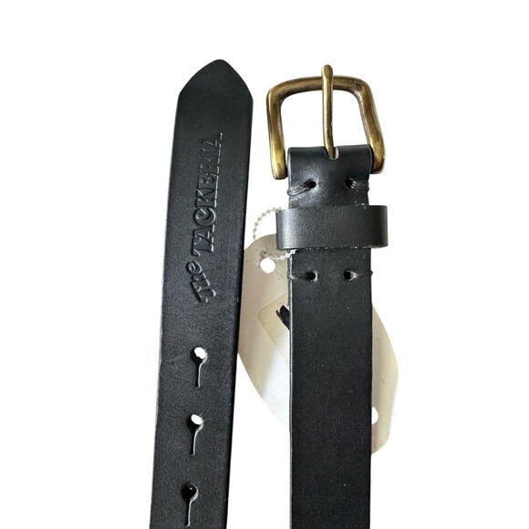 The Tackeria Leather Belt NWT Black Argentine Polo Gaucho Pampa 20 Black main image 7